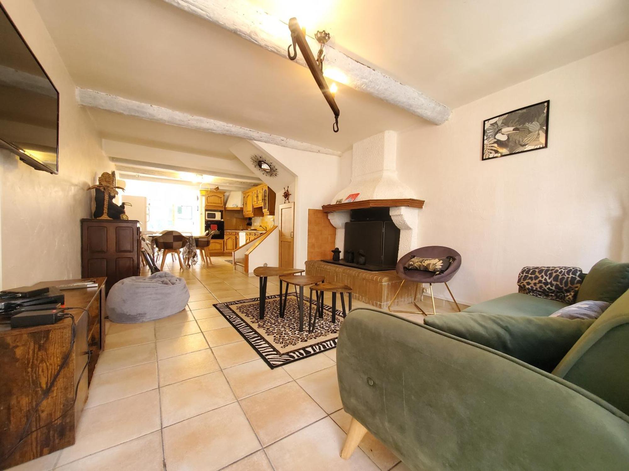 Agreable Maison De Ville Avec Patio Sigean Esterno foto