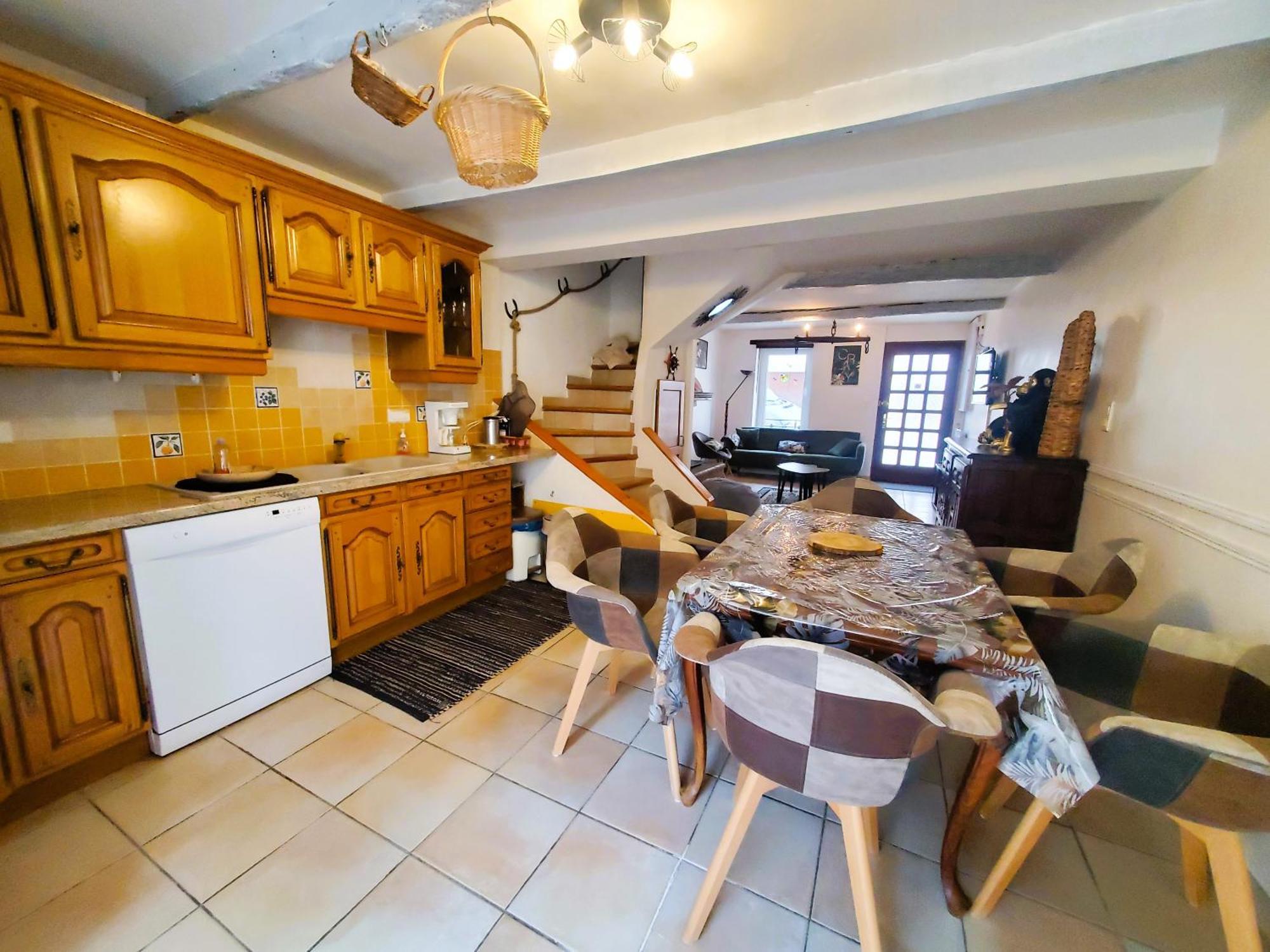 Agreable Maison De Ville Avec Patio Sigean Esterno foto